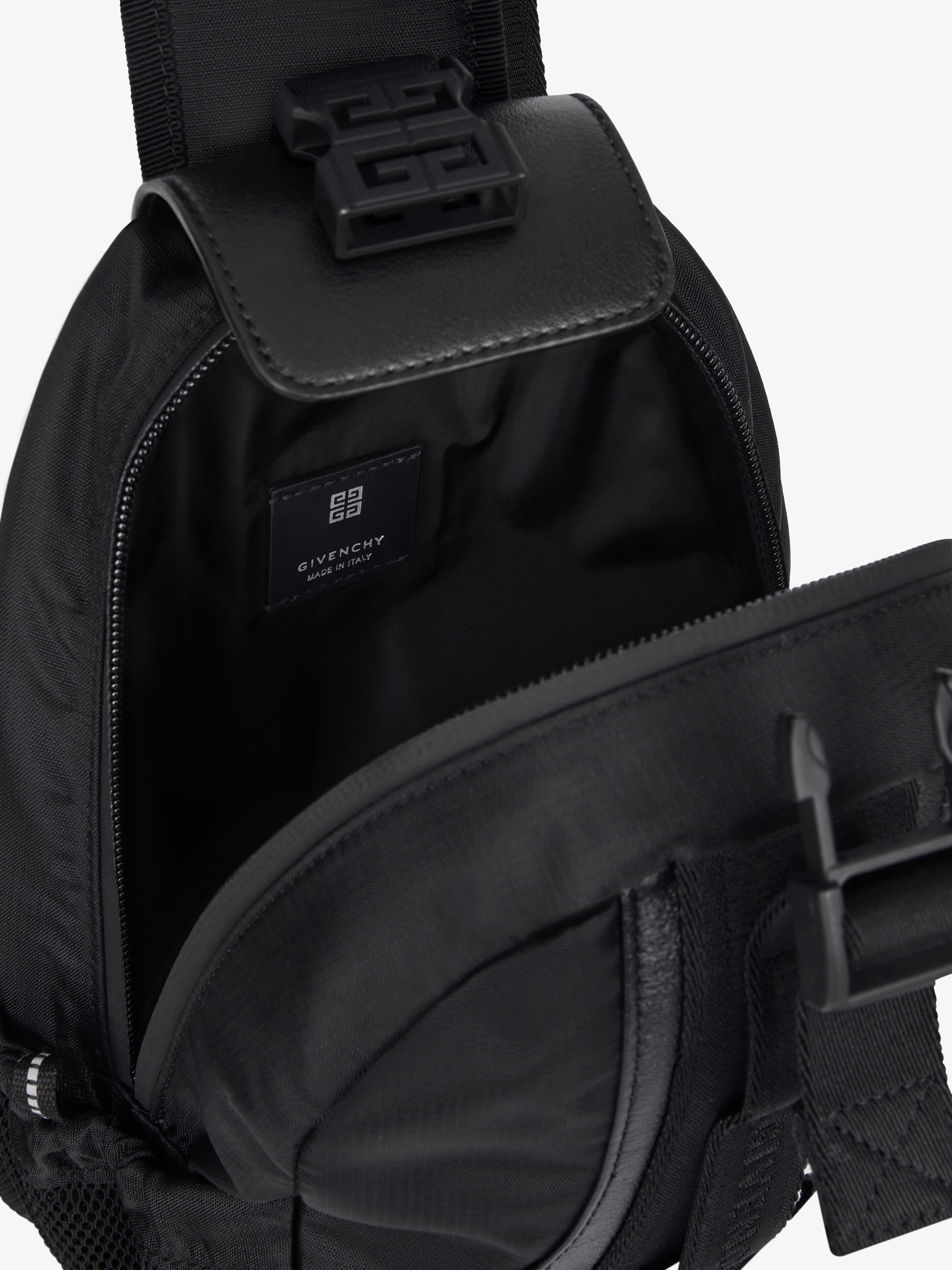 G-TRAIL BAG IN NYLON AND LEATHER - 5