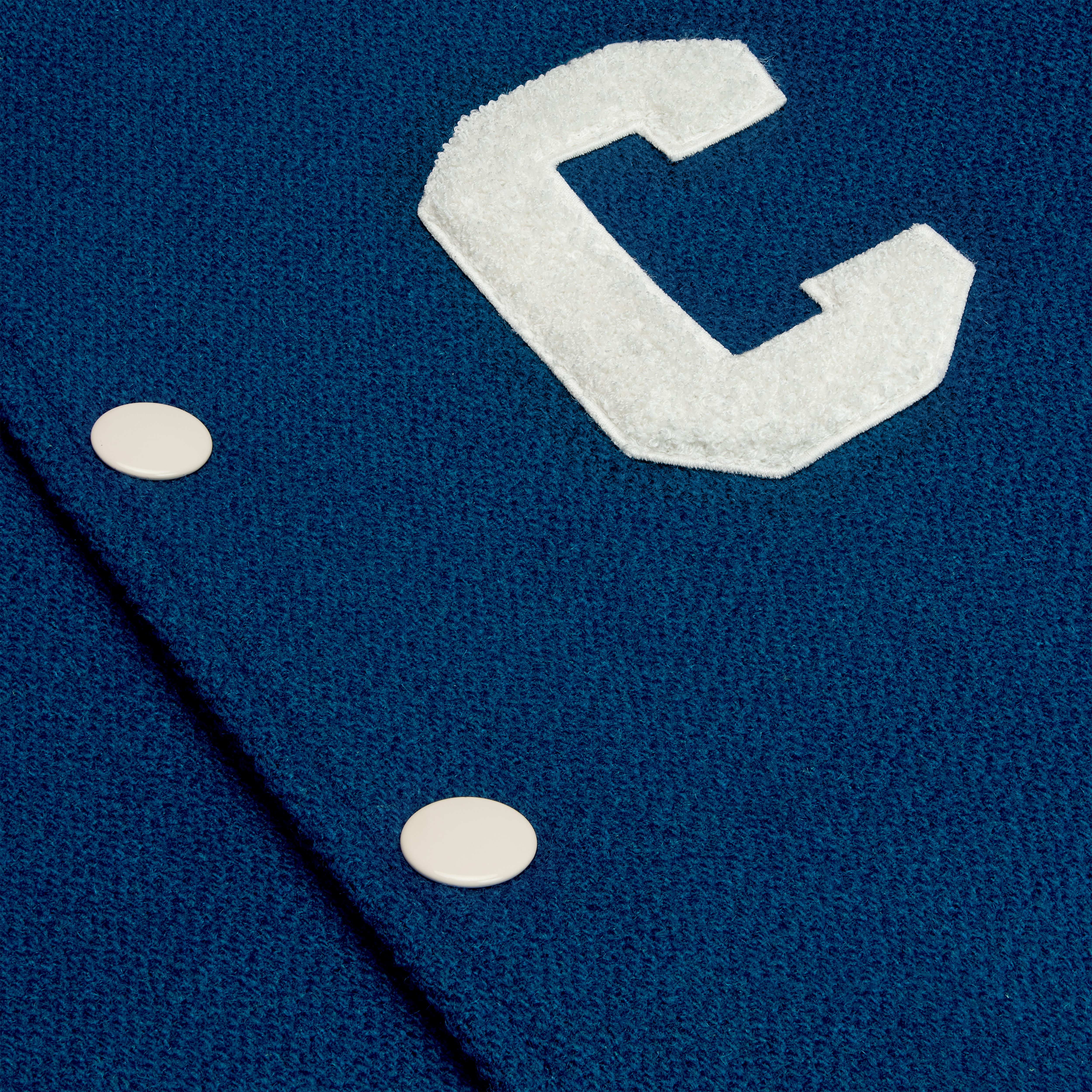 CLASSIC TEDDY JACKET IN TEXTURED WOOL - 4