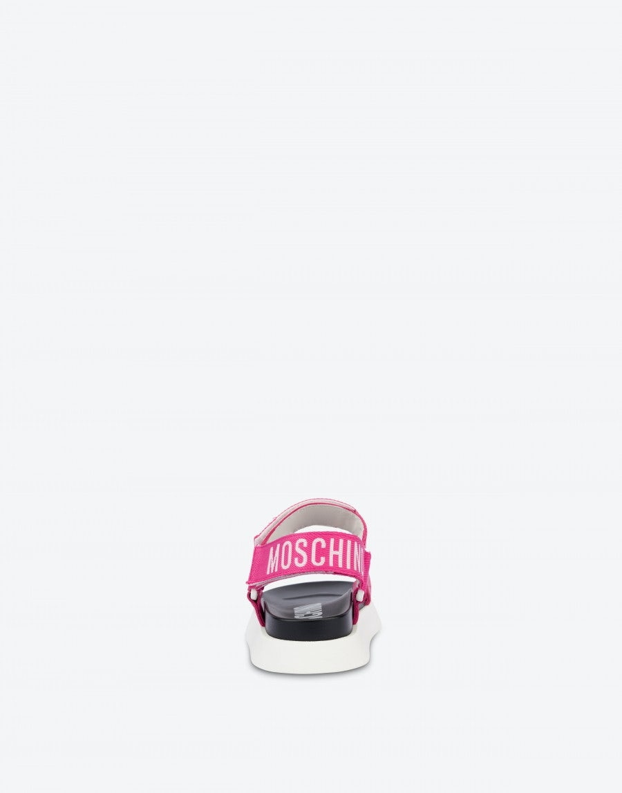 LOGO TAPE SANDALS - 3