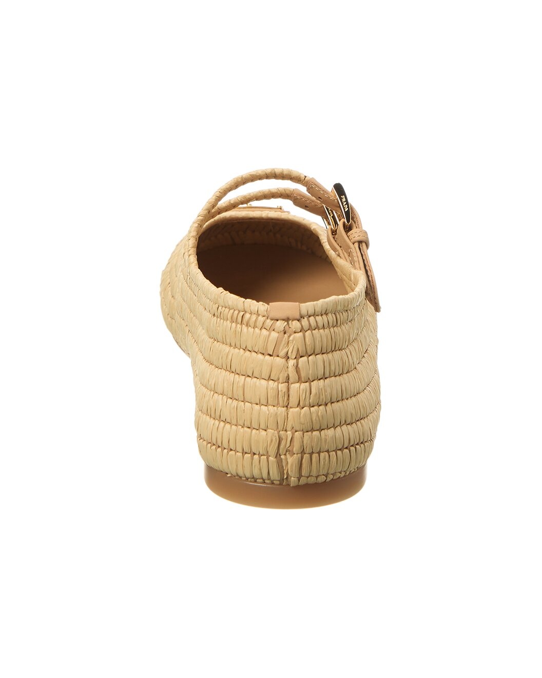 Prada Crochet & Leather Ballet Flat - 3