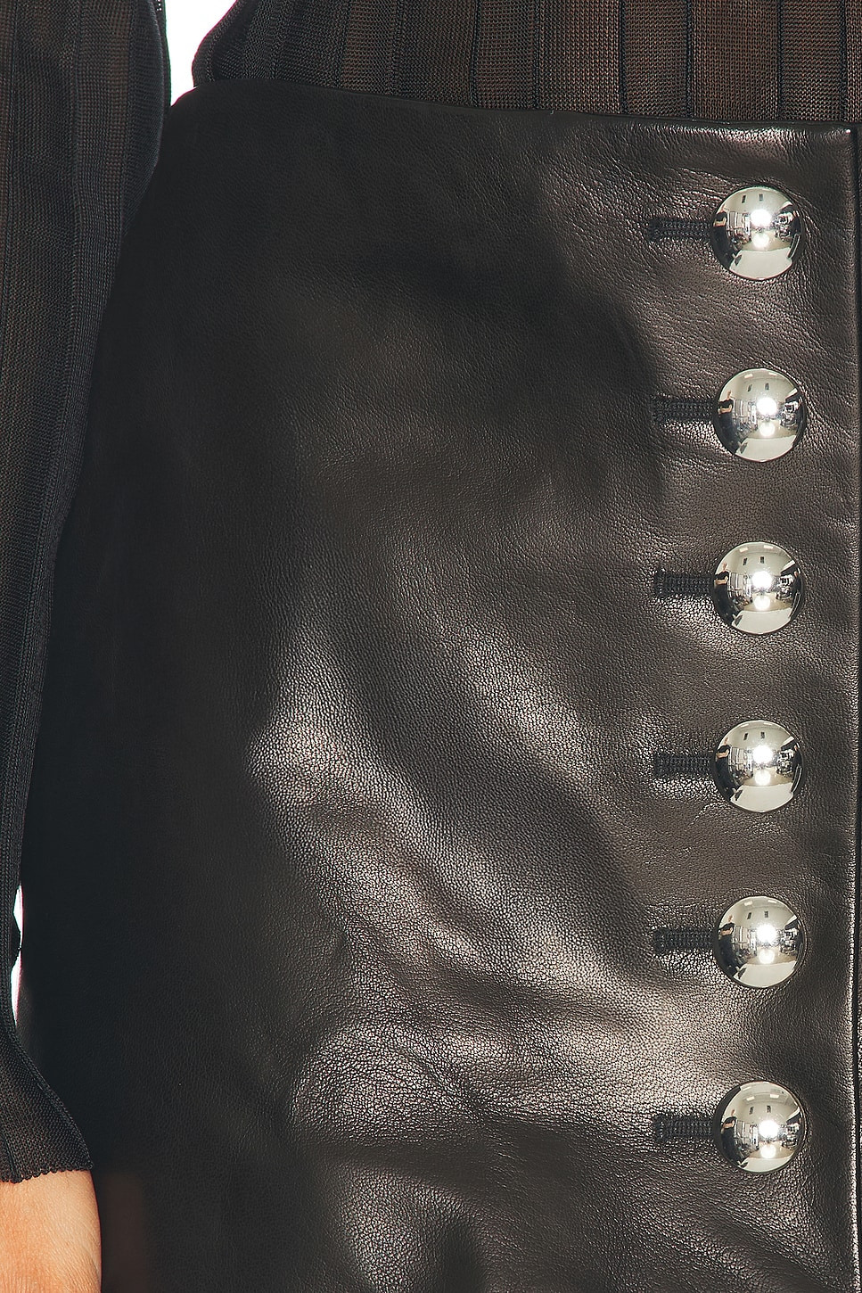 Jaxon Leather Skirt - 6