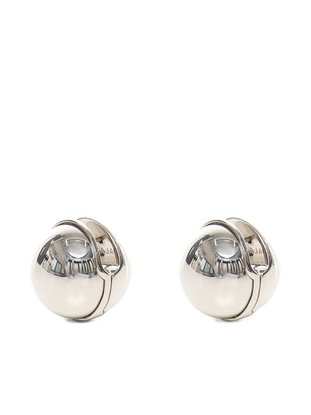 sphere sculptural earrings - 2