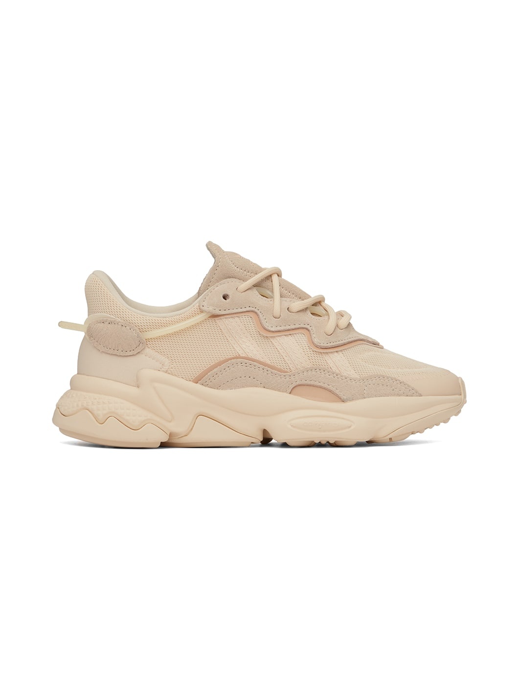 Beige Ozweego Sneakers - 1