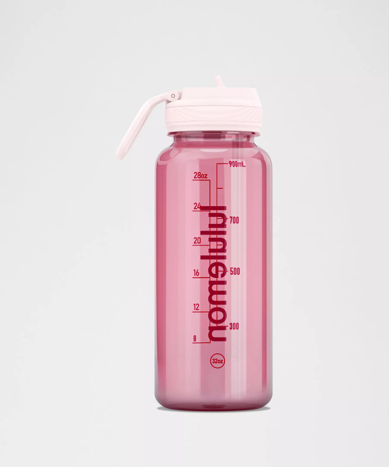 lululemon Back to Life Clear Bottle 32oz *Straw Lid outlook