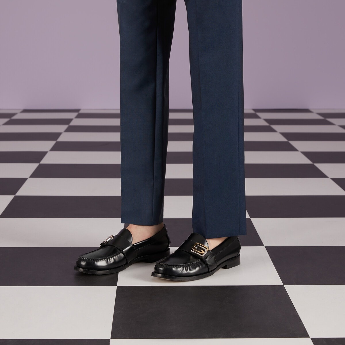 Men's Interlocking G loafer - 3