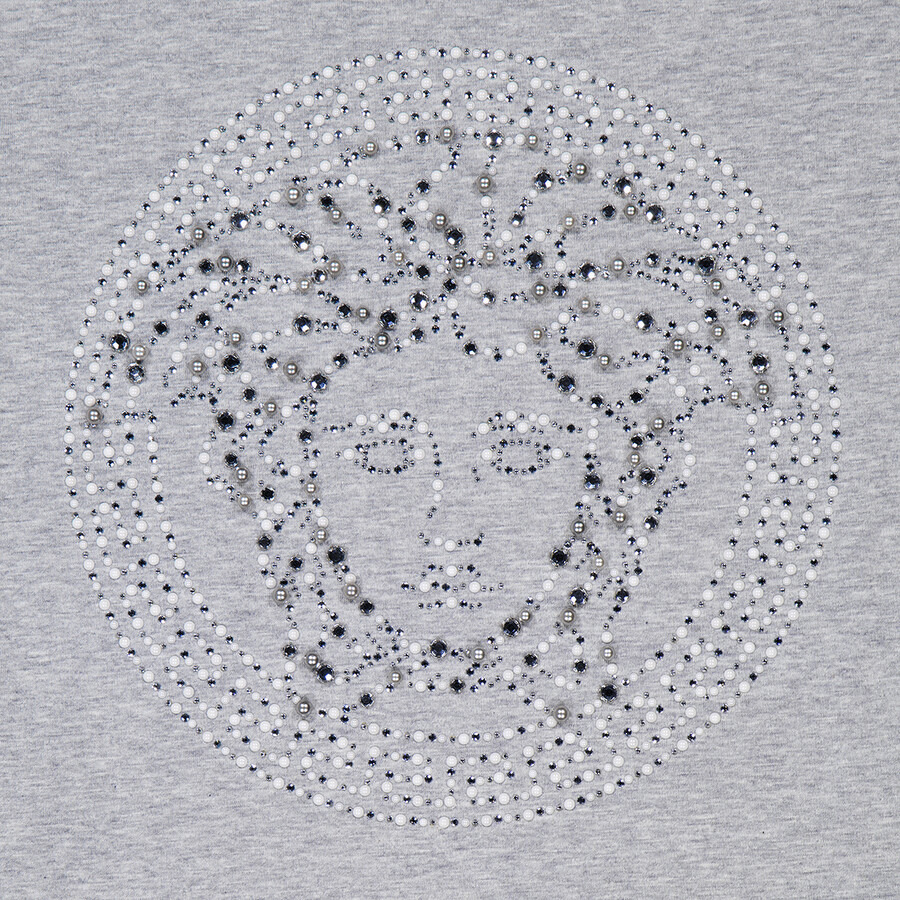 Versace Crystal Medusa Embellished T-Shirt - 2