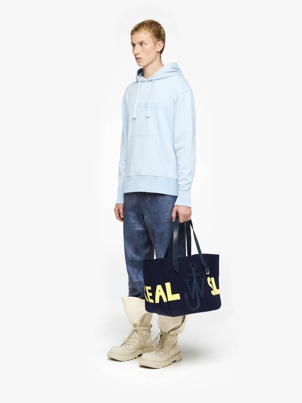 HOODIE WITH EMBROIDERED LOGO - 4