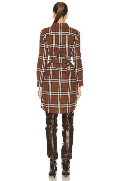 Burberry Sexy Jersey Check C8 Dress outlook