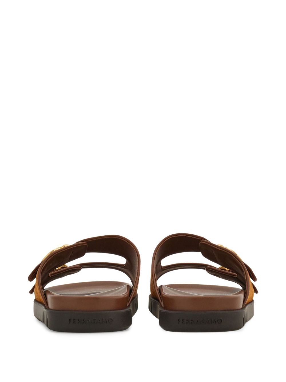 two-strap flat sandals - 3