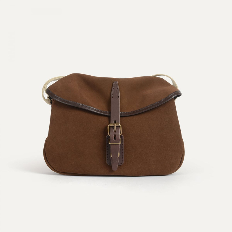 MUSETTE XS V2 FISHERMAN'S BAG / SUEDE - CHOCOLAT 1