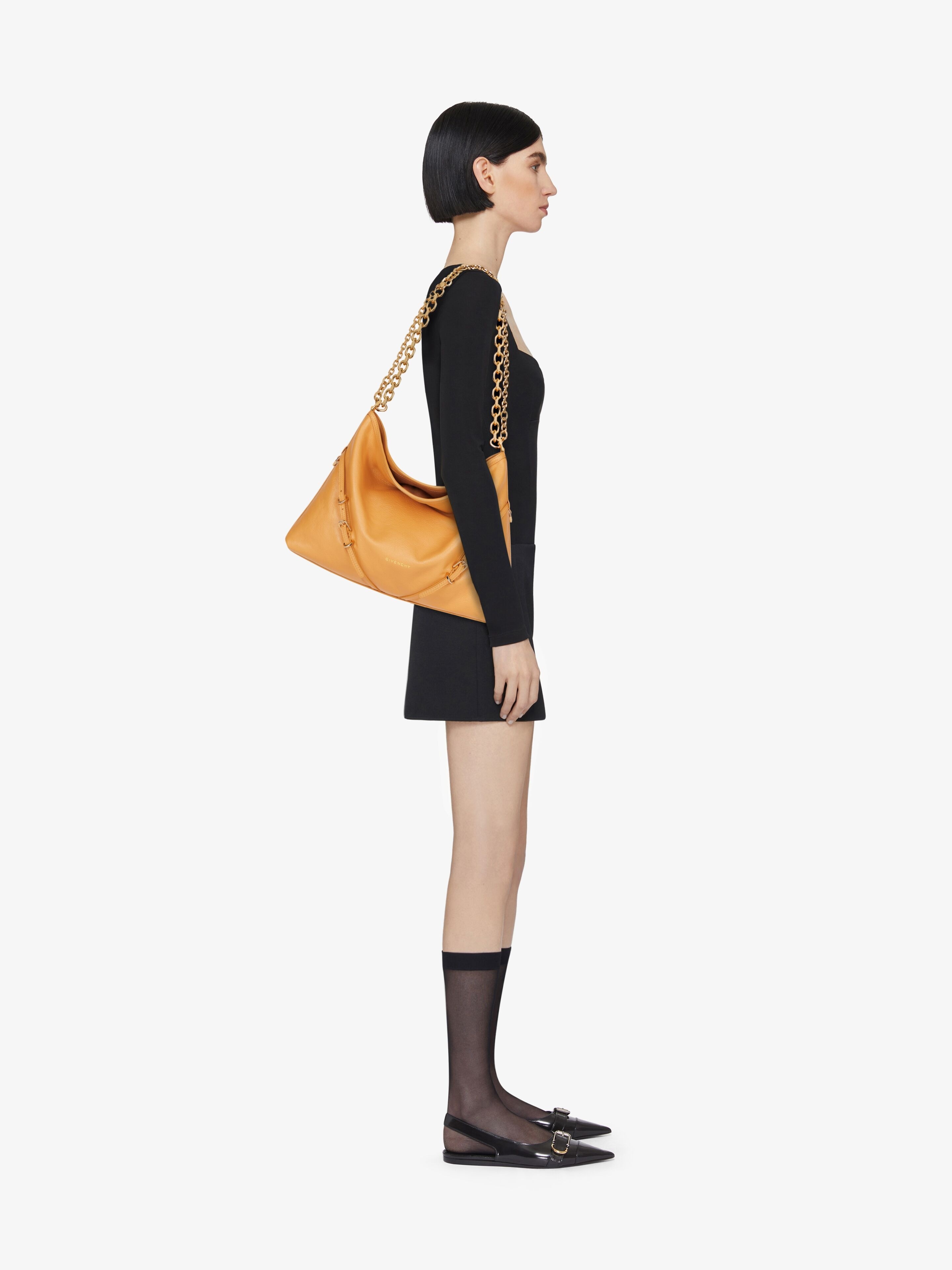 MEDIUM VOYOU CHAIN BAG IN LEATHER - 2