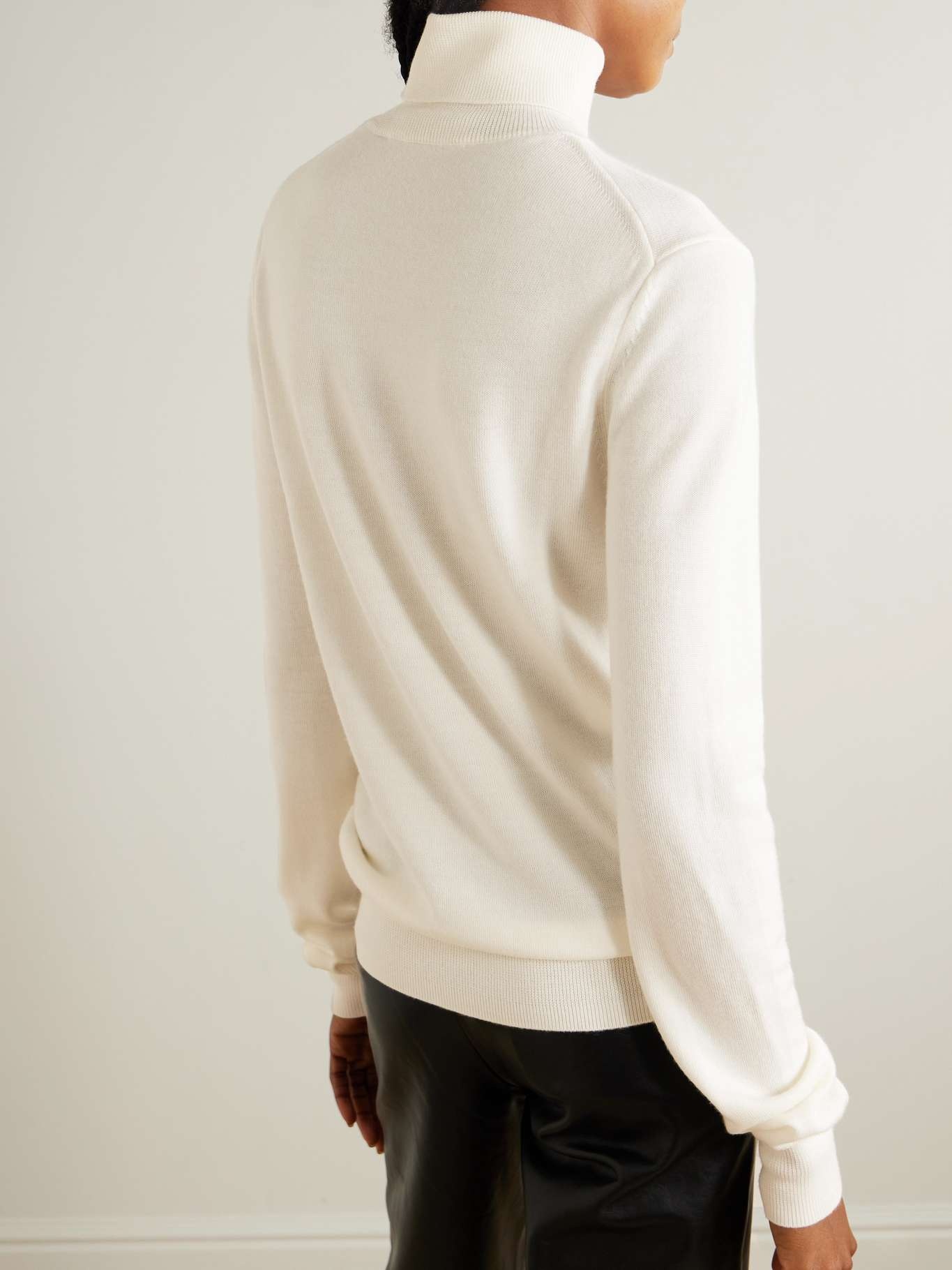 Eve merino wool turtleneck sweater - 4