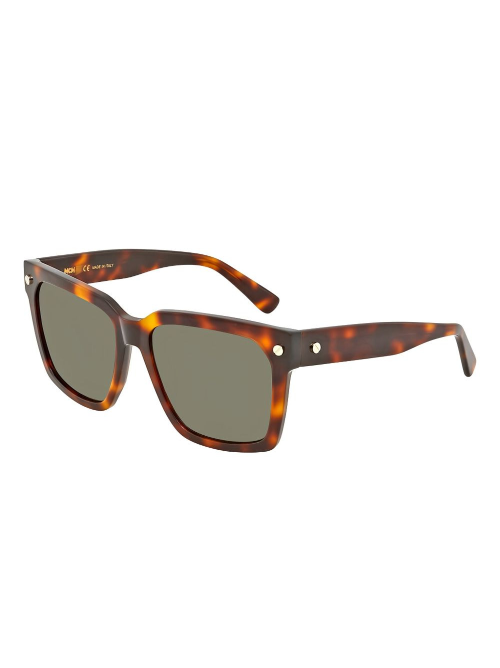 square tortoiseshell sunglasses - 2