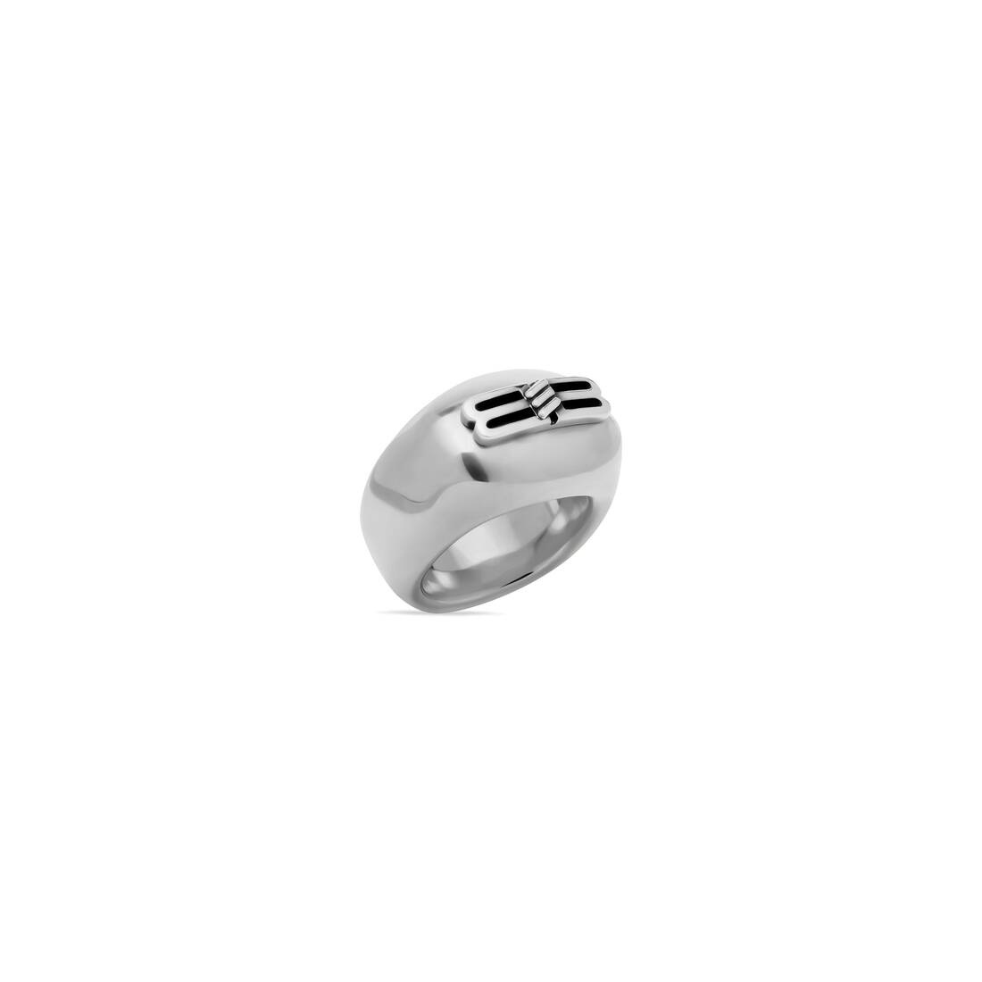 bb icon signet ring - 1