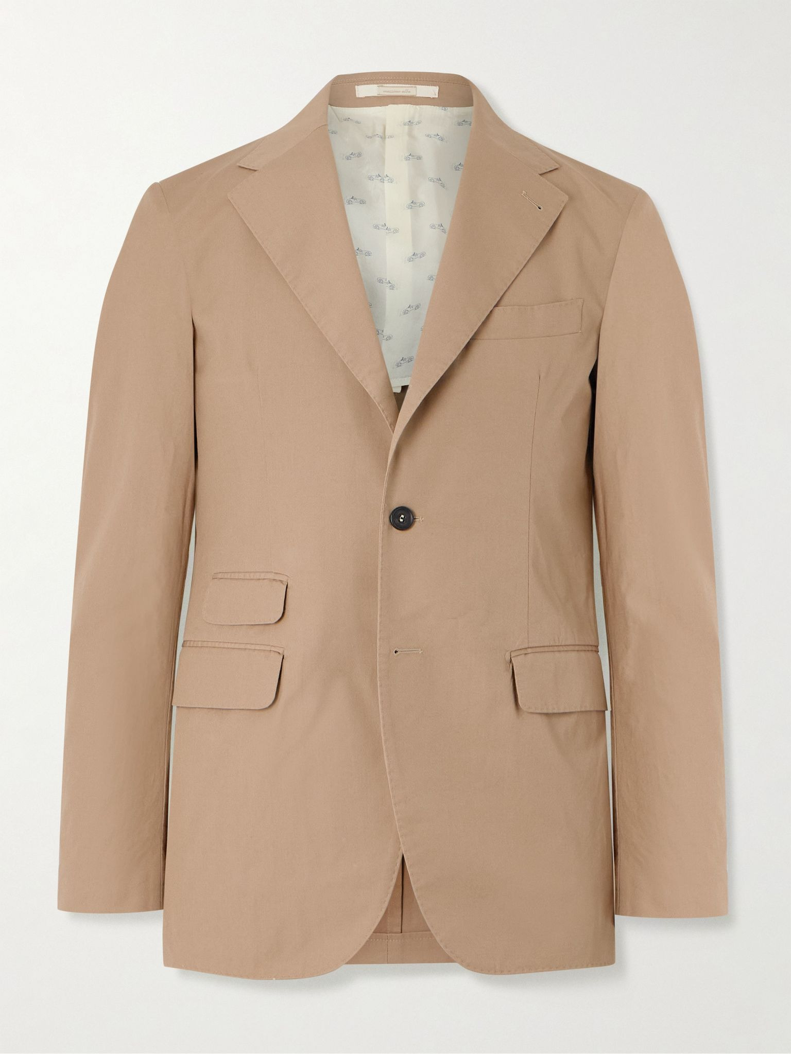 Cotton Blazer Neutral - 1