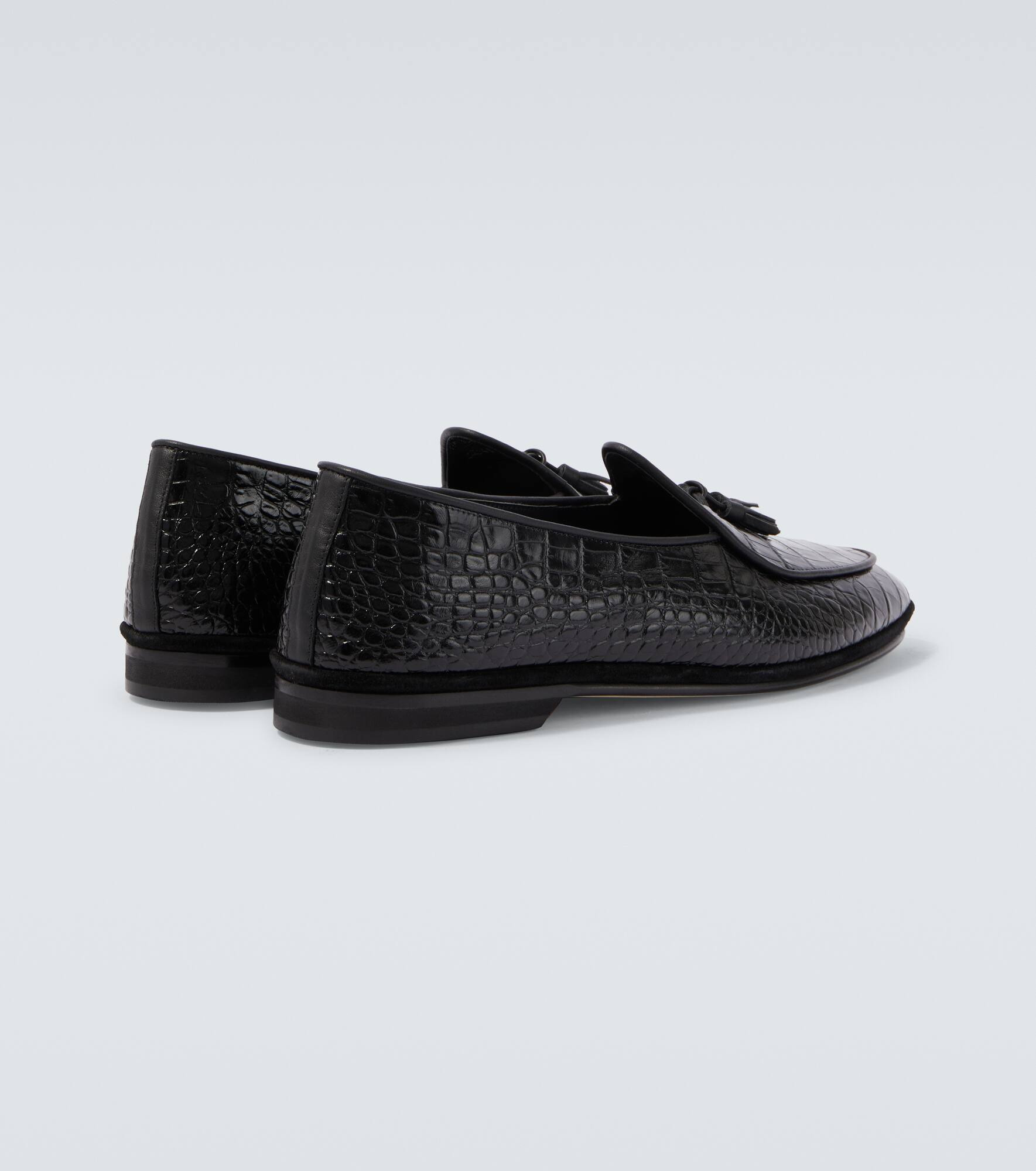 Marphy Loira croc-effect leather loafers - 6