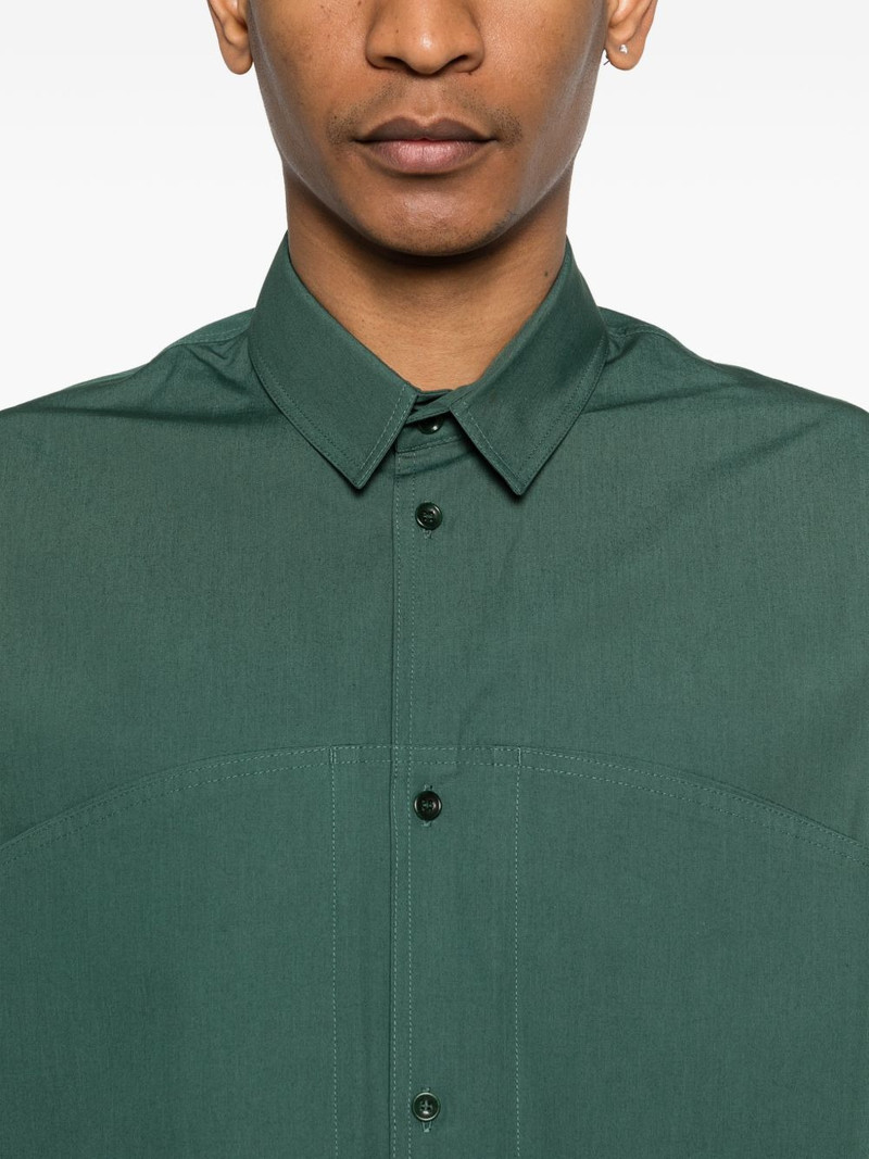 Oval oversized pocket shirt 5