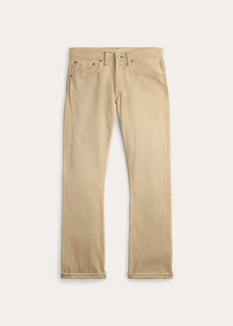 Slim Boot Cream Selvedge Jean 1