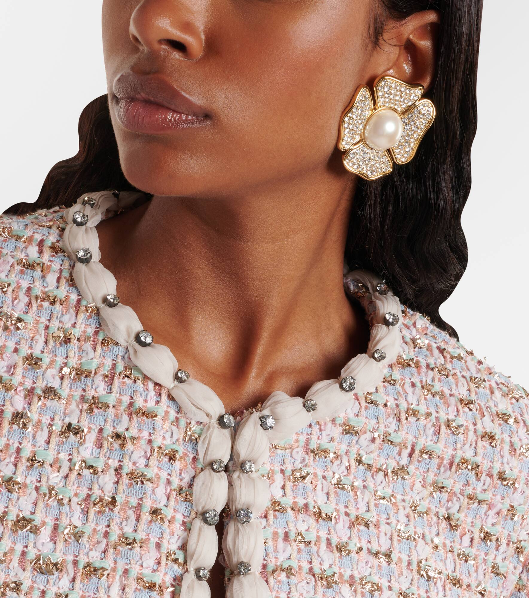 San Fin Swarovski®-embellished earrings - 3