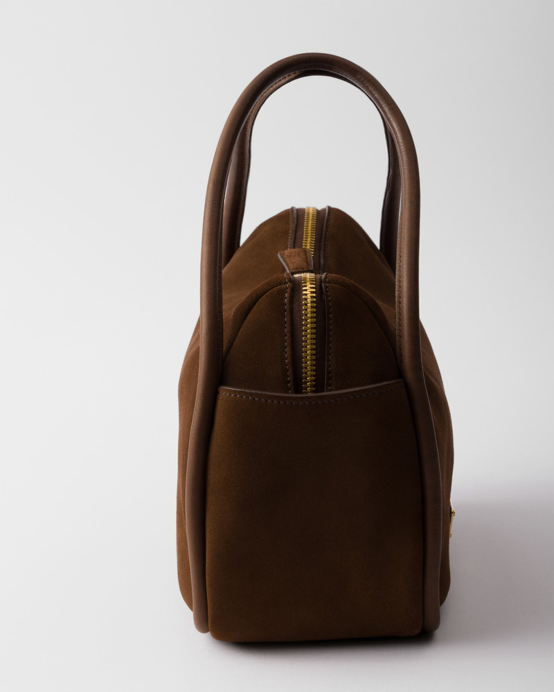 Suede hand bag 5