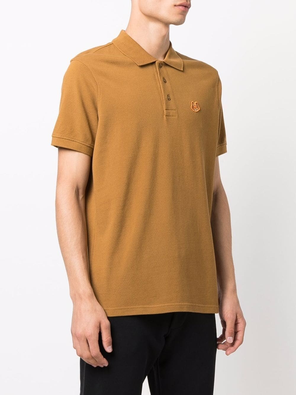 Tiger patch polo shirt - 3