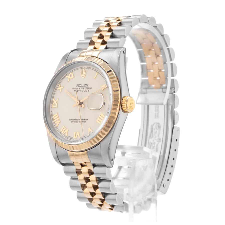 Pre-owned Rolex Datejust 36 Automatic Chronometer Men's Watch 16233 IRJ - 5