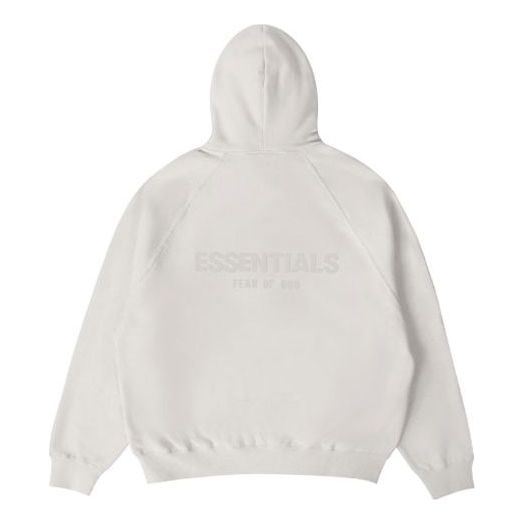 Fear of God Essentials FW21 Innersect 3D Logo Hoodie 'Greige' 192BT212250F - 2