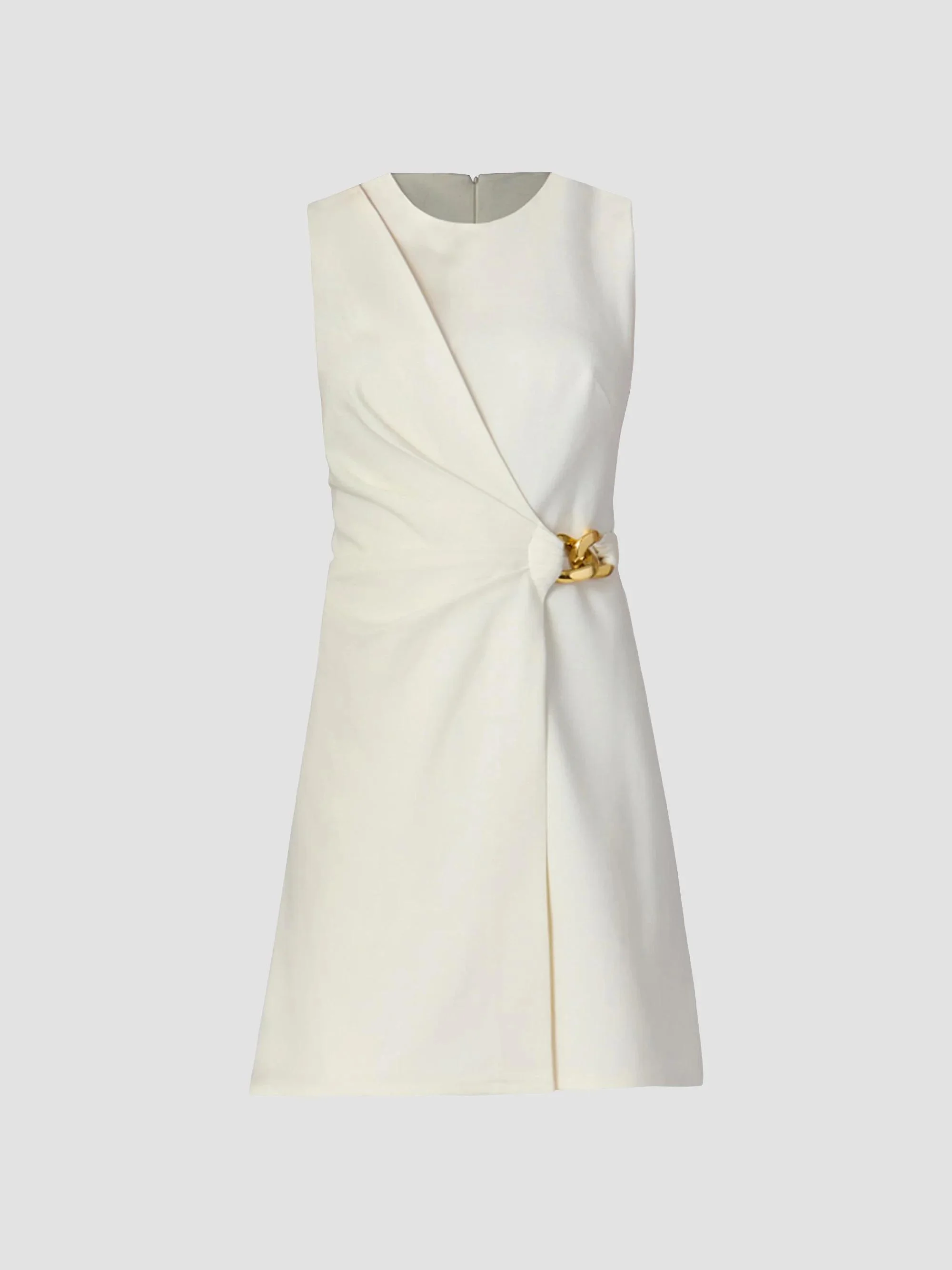 Women's Lily Side Link Minidress - Ivory - 1