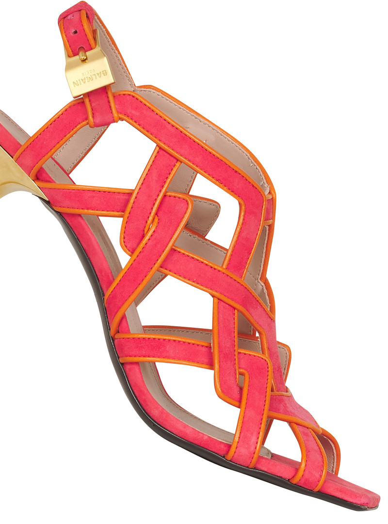 Suede Urania sandals 5