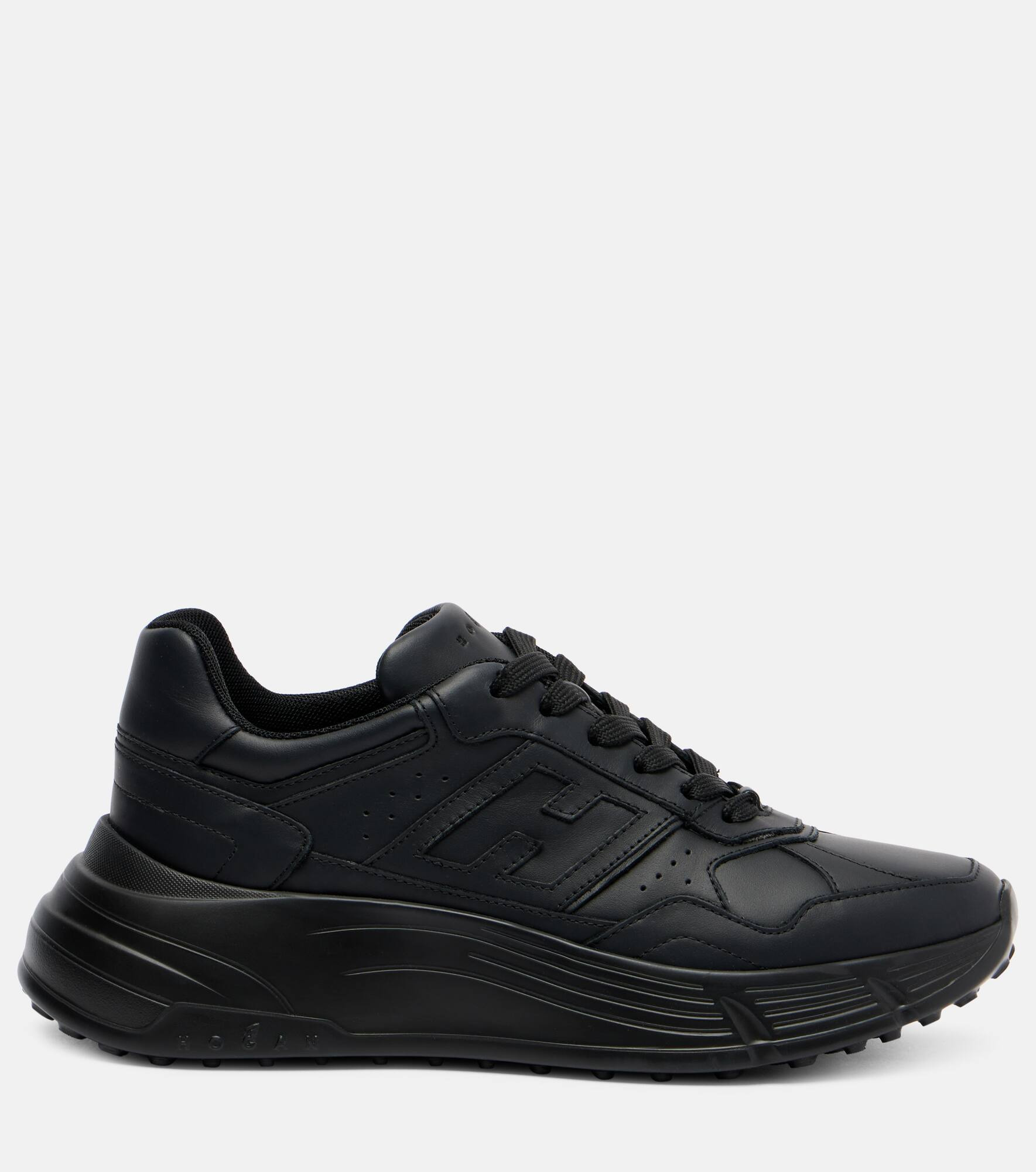 H669 leather sneakers - 4