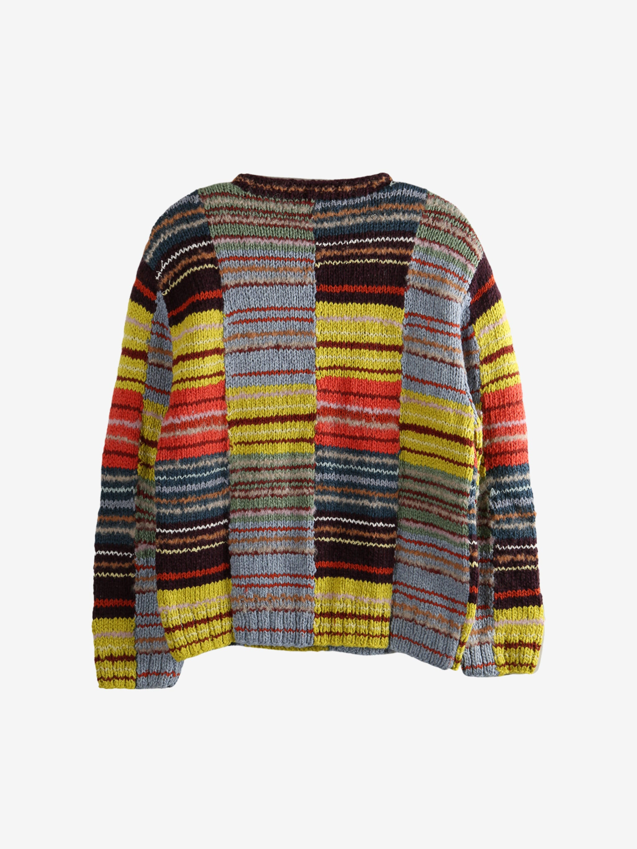 THE ELDER STATESMAN - Men Patchwork Scrap Crew - 5