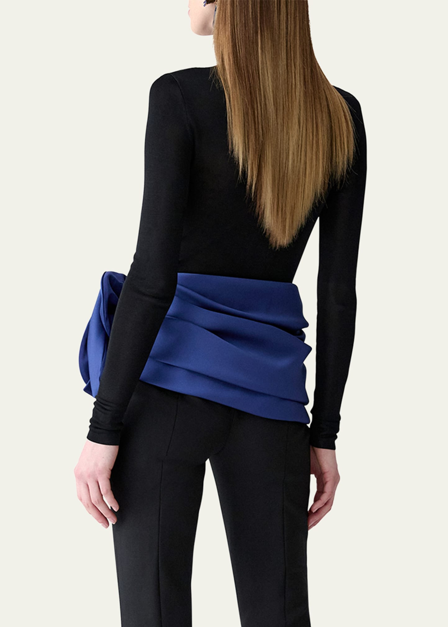 Sheer Turtleneck Sweater - 3