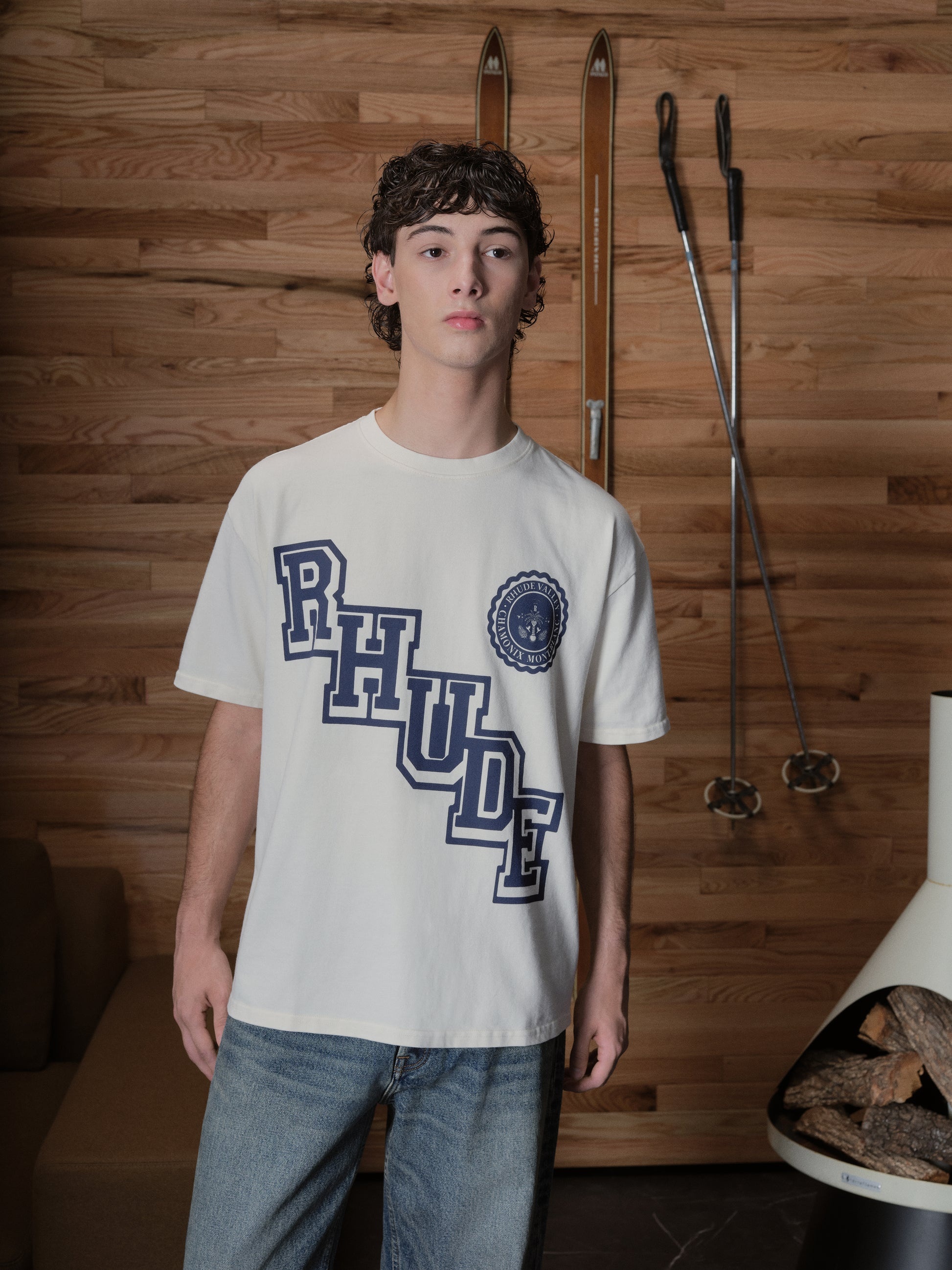 Tシャツ・カットソー RHUDE Men T-shirt White RHPS25TT09012 0241 RHPF24TT08012-0241-