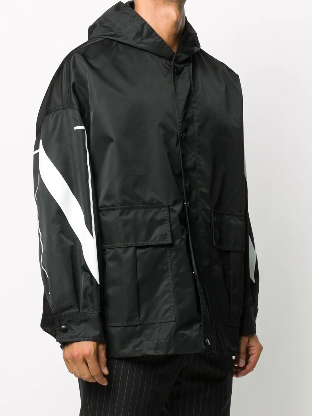 VLTN print windbreaker jacket - 3