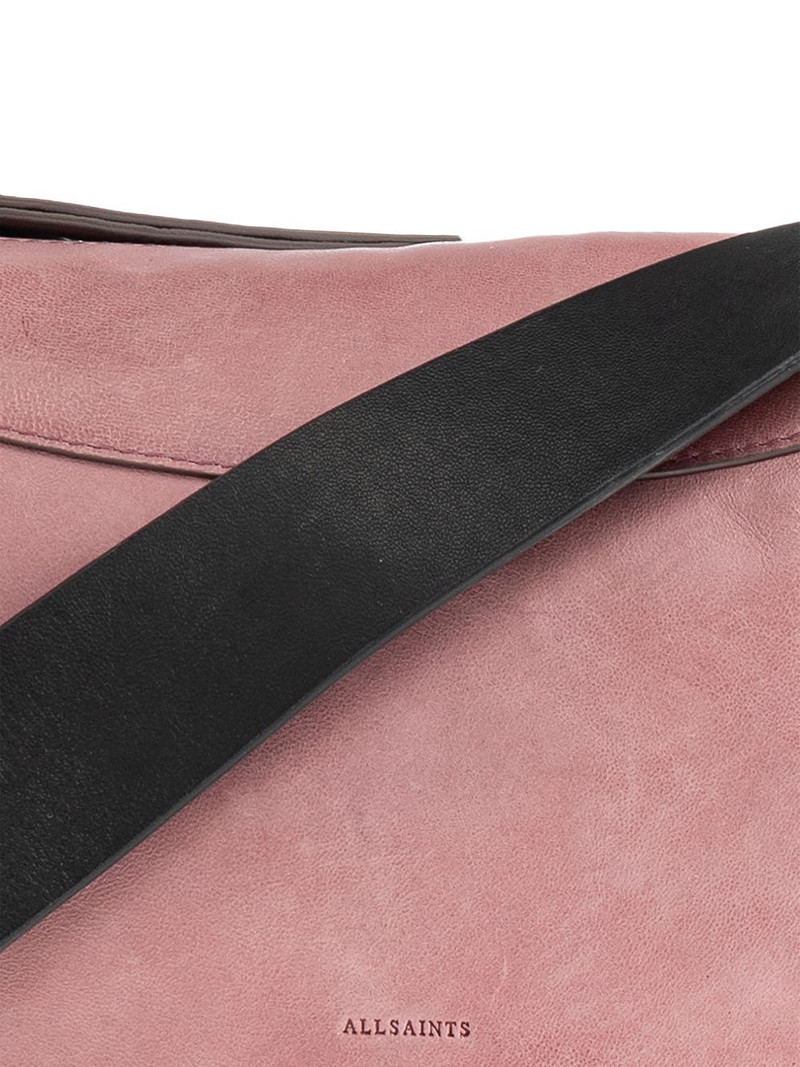 Luna zip lambskin shoulder bag 6