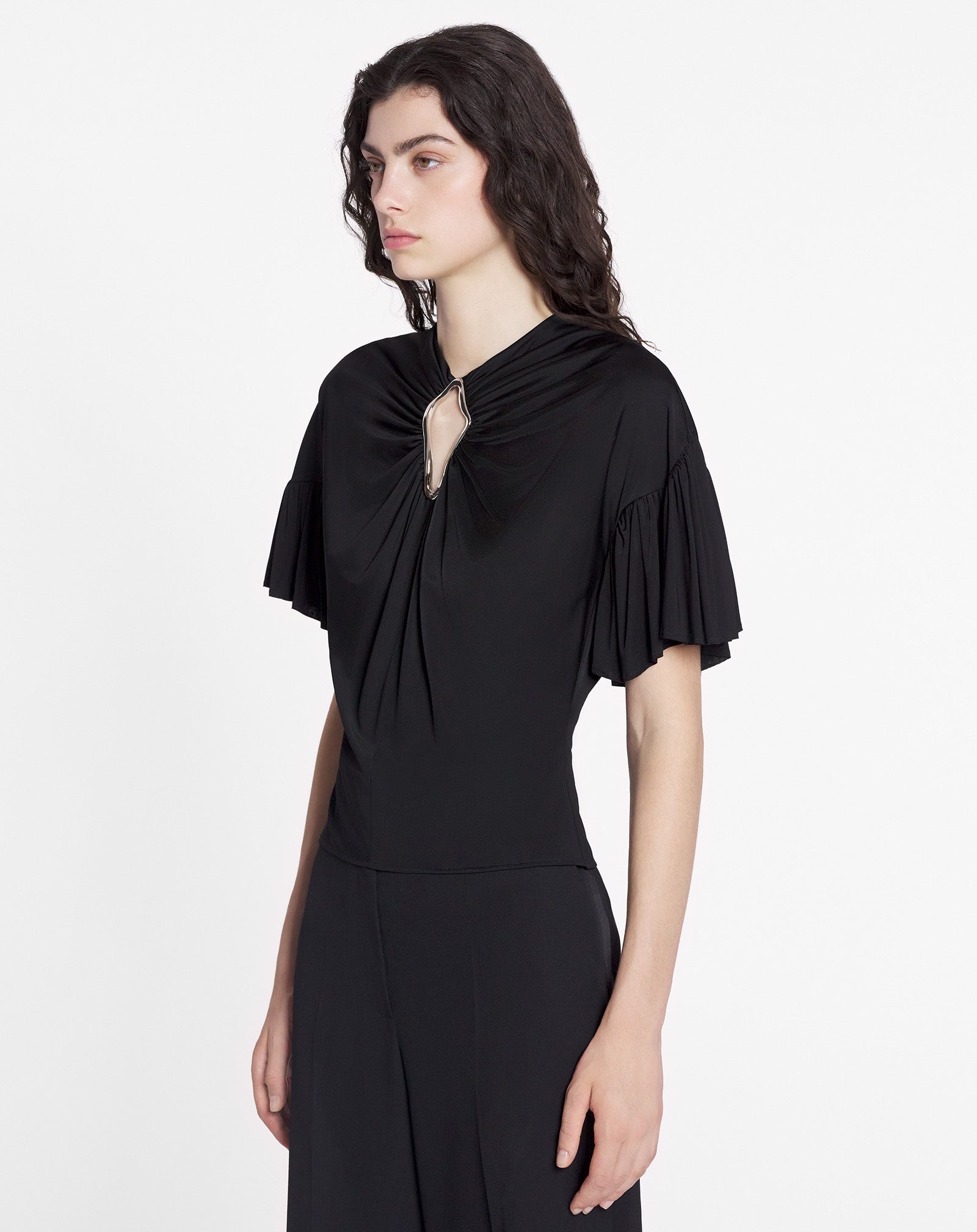 SUMMER TOP WITH EYELET DETAIL - 3