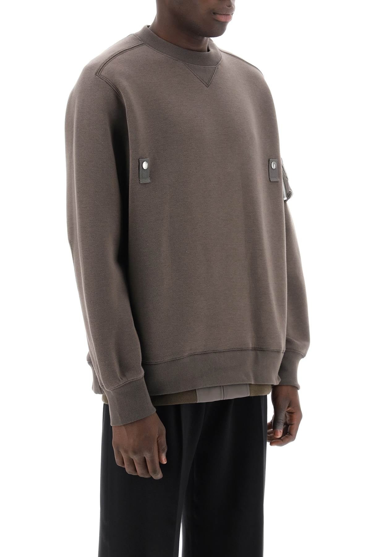 DOUBLE HEM SWEATSHIRT - 3