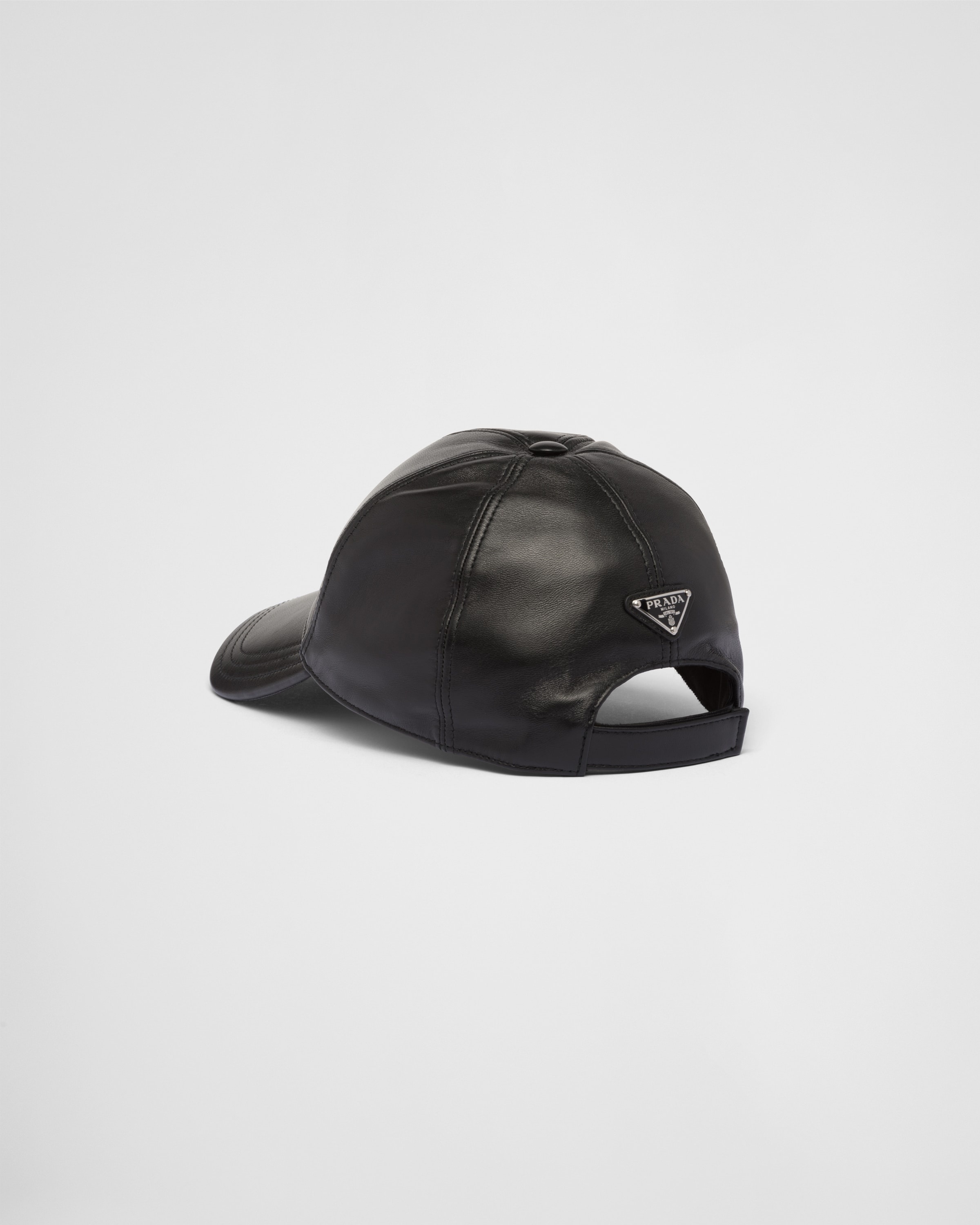 Nappa leather baseball cap - 2