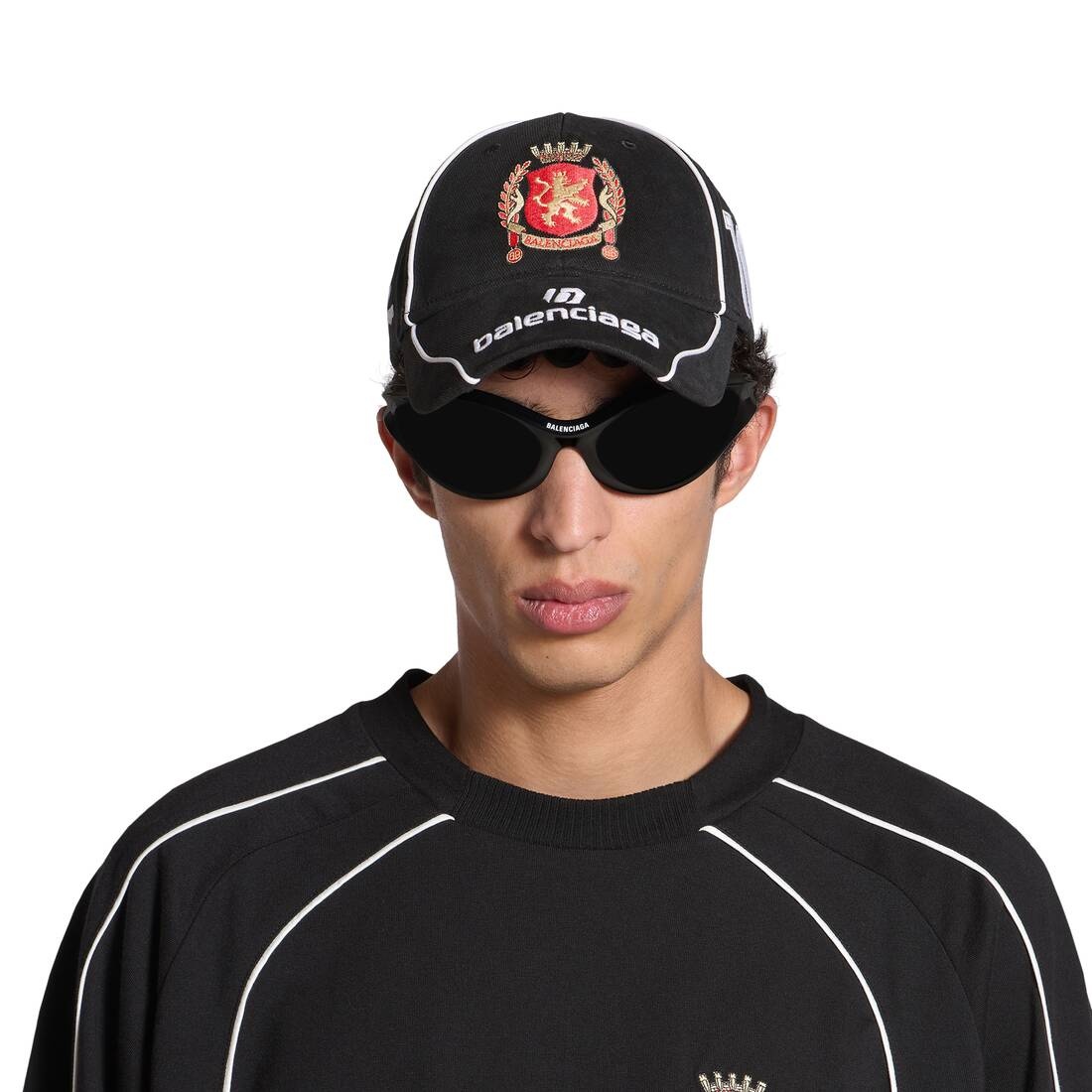 Paris Soccer Cap in Black - 5