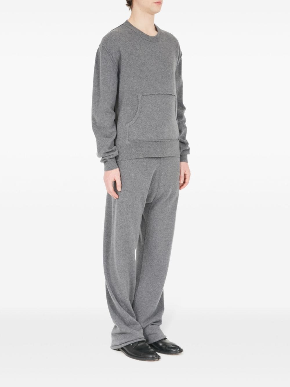 pouch-pocket sweater - 3