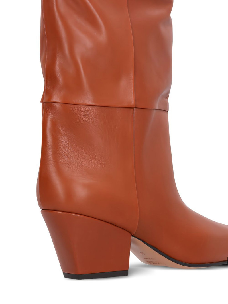 60mm Jane leather knee-high boots 3