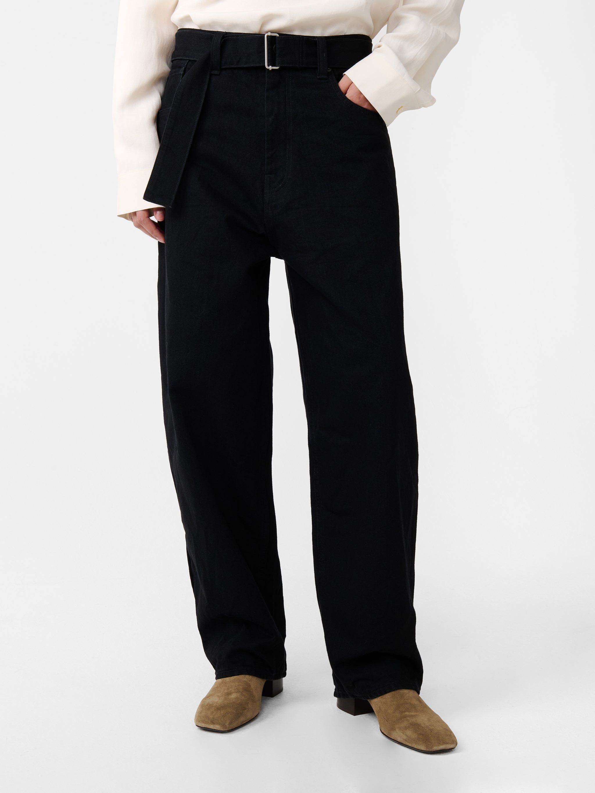 Cahun Crinkle Denim Pant - 5