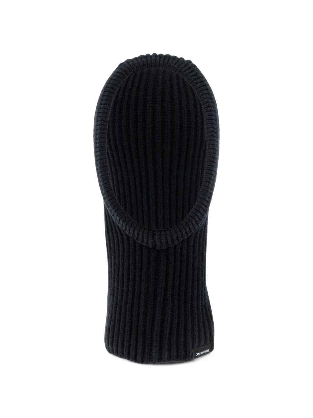 ribbed-knit balaclava - 1