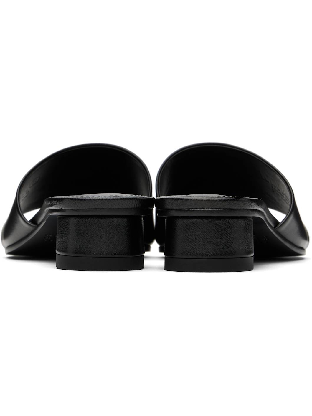 Black Anatomic Heeled Sandals - 2