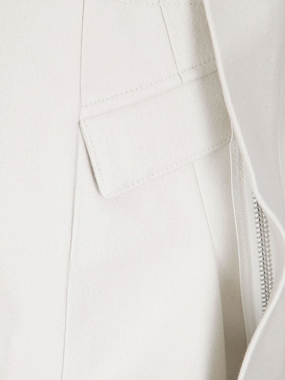 flap-pocket pleated mini skirt - 3