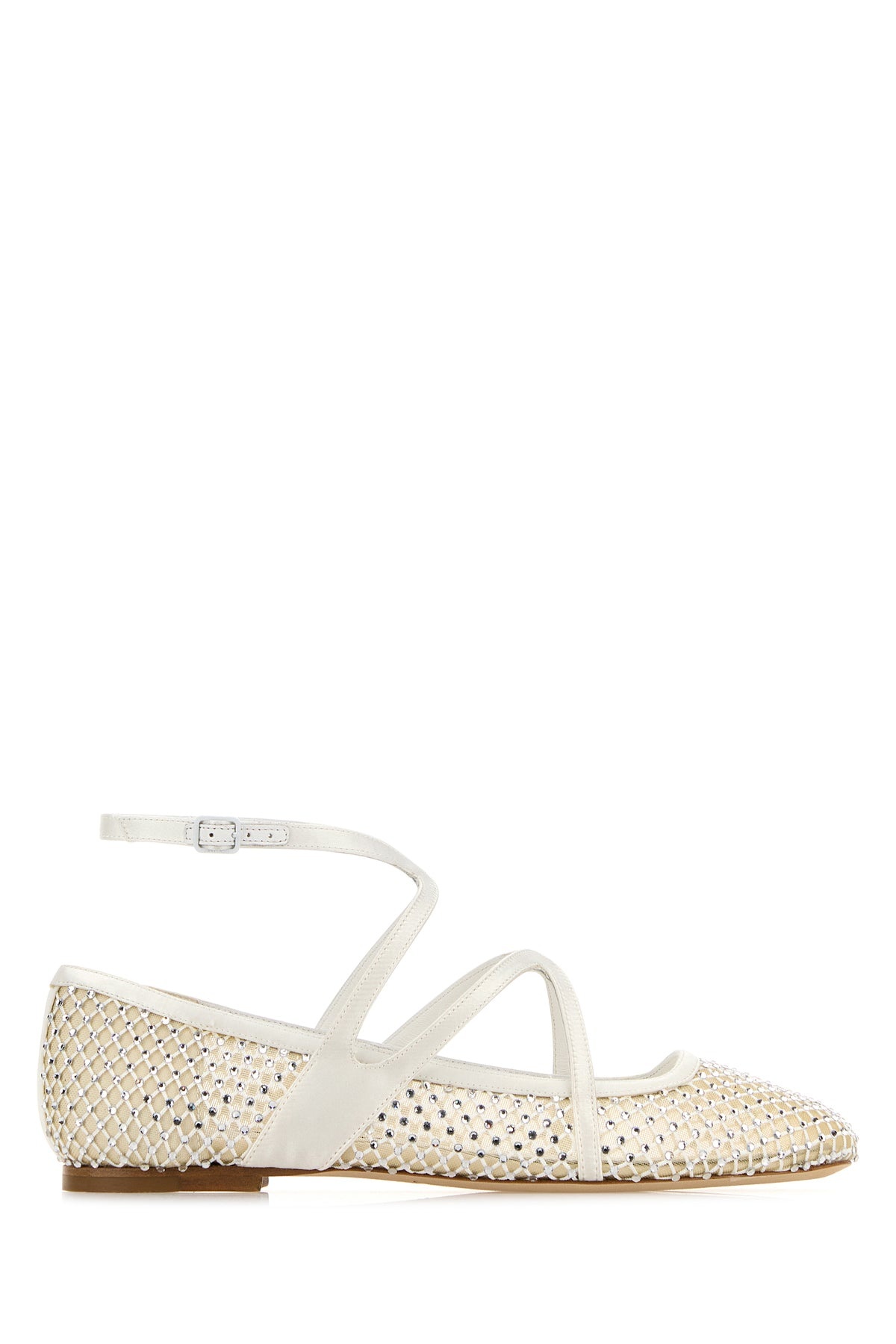 Embellished mesh Astoria ballerinas - 1