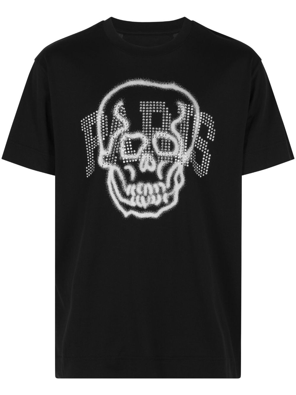 skull-print cotton T-shirt - 1
