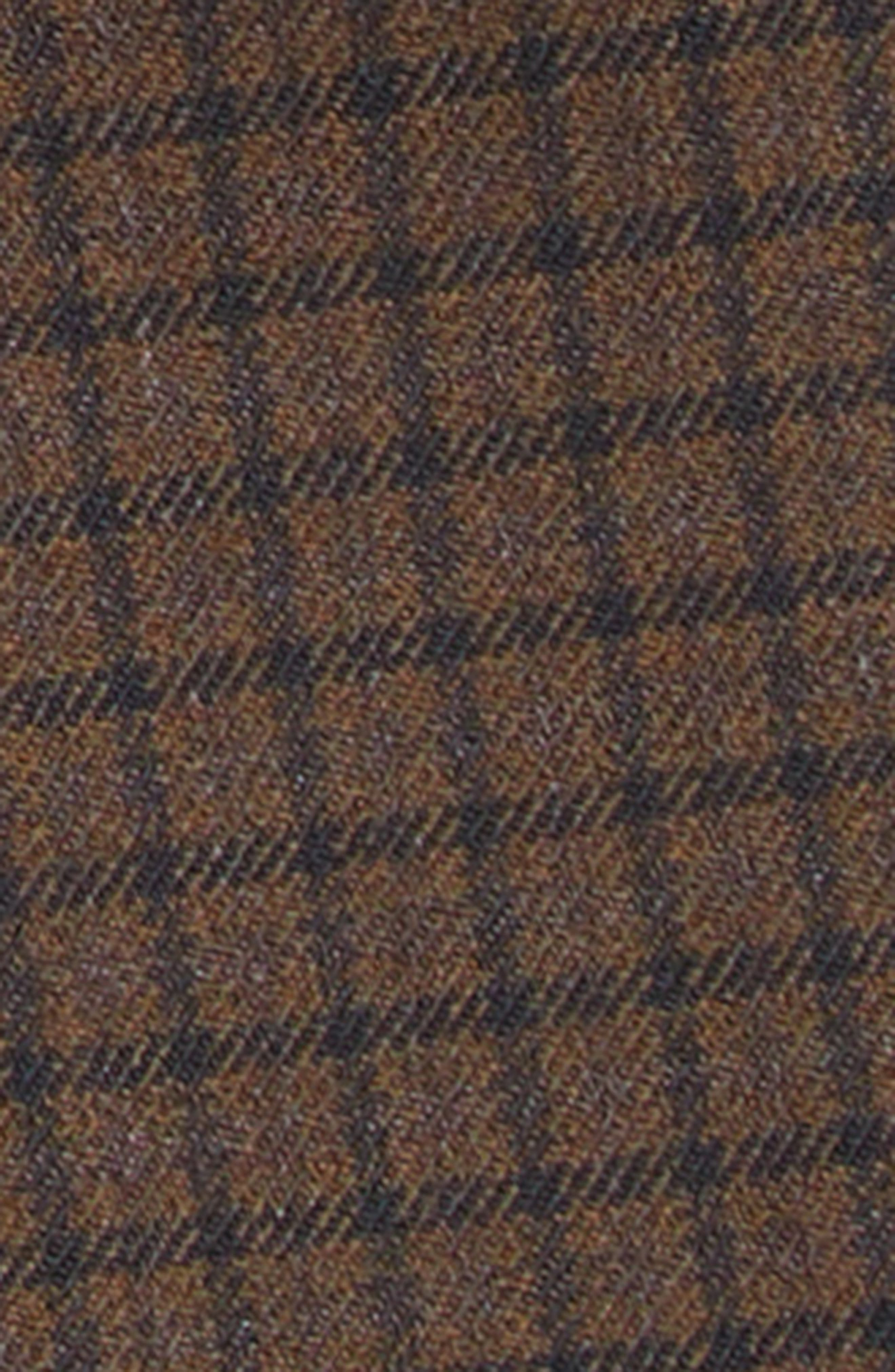 Acne Studios Inashy Check Stretch Wool Pencil Skirt in Multi Brown at Nordstrom - 6