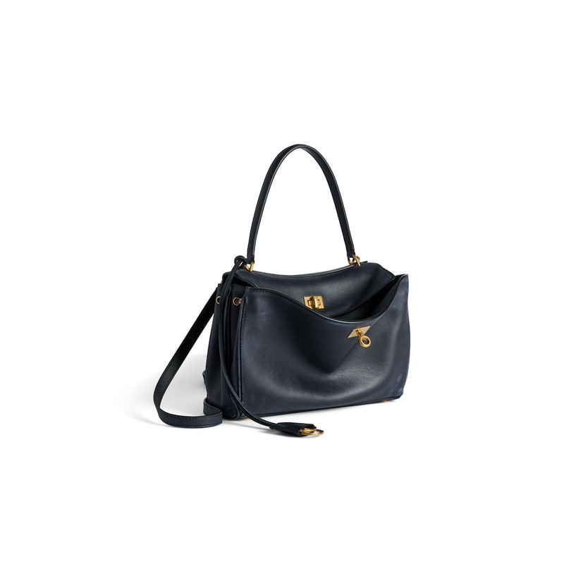 BALENCIAGA Women's Rodeo Handbag Small in Marine Blue outlook