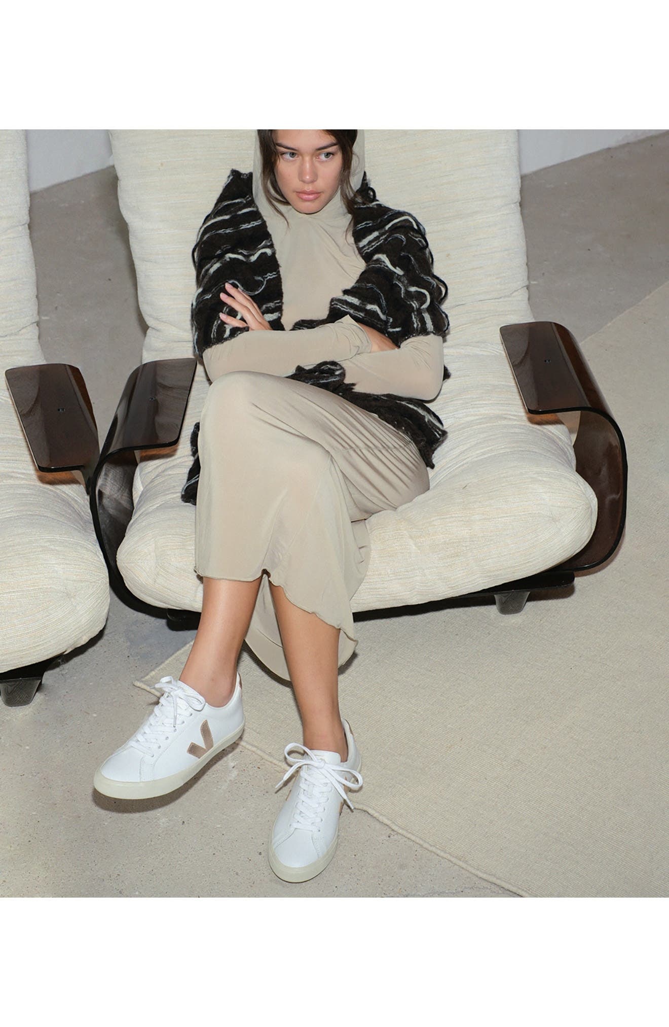 Veja Campo Sneaker in White/platine at Nordstrom - 2